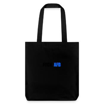 Fuck afd - Stanley/Stella Heavyweight Recycled Tote Bag - black - Front