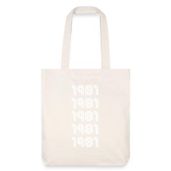 1981 - Stanley/Stella Heavyweight Recycled Tote Bag - natural white - Front