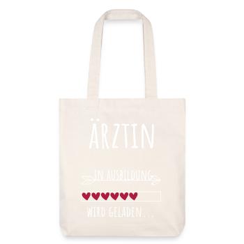 Étudiant en médecine Profession Formation Médecin - Tote bag épais recyclé Stanley/Stella - blanc cassé - Devant