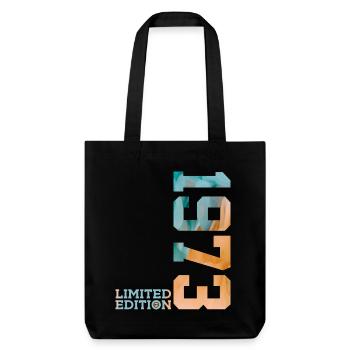 53RD BIRTHDAY LIMITED EDITION 1973 - Stanley/Stella Heavyweight Recycled Tote Bag - black - Front