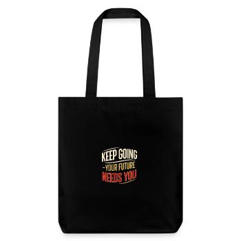 Continuez Vers Avenir - Tote bag épais recyclé Stanley/Stella - noir - Devant