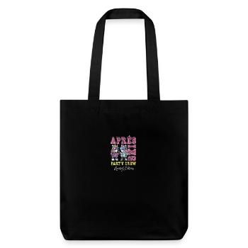 Après-ski Party Crew Licorne - Tote bag épais recyclé Stanley/Stella - noir - Devant