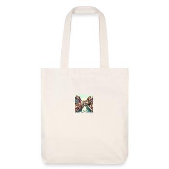 Colmar, France - Cité des Canaux et Canaux - Tote bag épais recyclé Stanley/Stella - blanc cassé - Devant