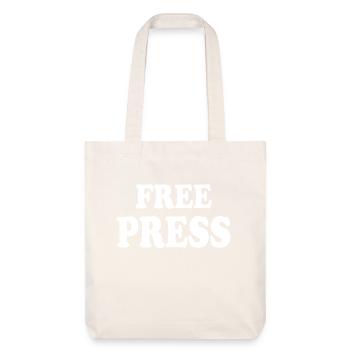 Free press - Tote bag épais recyclé Stanley/Stella - blanc cassé - Devant