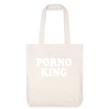 Porno king - Stanley/Stella Heavyweight Recycled Tote Bag - natural white - Front