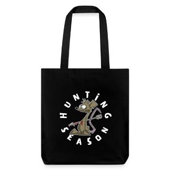 Funny archery motif for archers - Stanley/Stella Heavyweight Recycled Tote Bag - black - Front