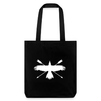 Chemise et autocollant de tir à l’arc. Archer - Tote bag épais recyclé Stanley/Stella - noir - Devant