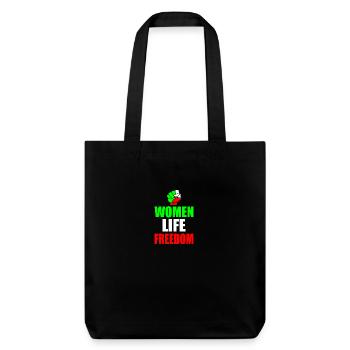 Women life freedom iran - Stanley/Stella Heavyweight Recycled Tote Bag - black - Front