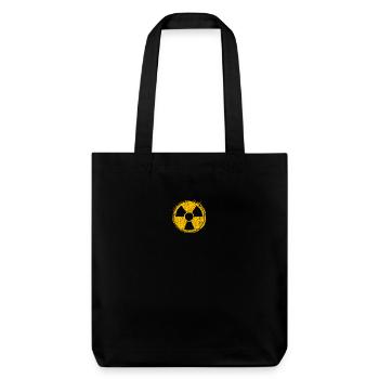Radioactif - Tote bag épais recyclé Stanley/Stella - noir - Devant