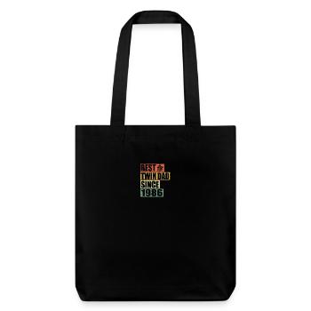 Twins Father Twin Father since 1986 - Stanley/Stella Heavyweight Recycled Tote Bag - black - Front