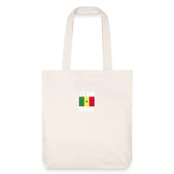 Drapeau du Sénégal - Tote bag épais recyclé Stanley/Stella - blanc cassé - Devant