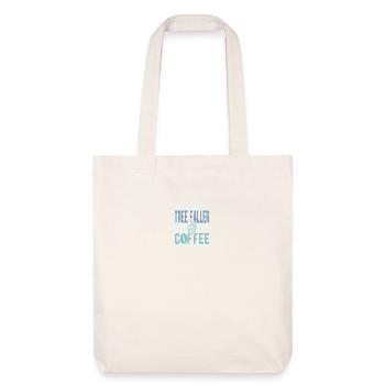 Baumfaller coffee saying - Stanley/Stella Heavyweight Recycled Tote Bag - natural white - Front