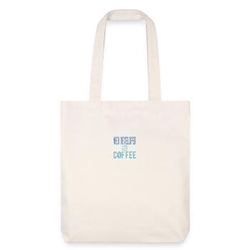 Café des développeurs Web - Tote bag épais recyclé Stanley/Stella - blanc cassé - Devant