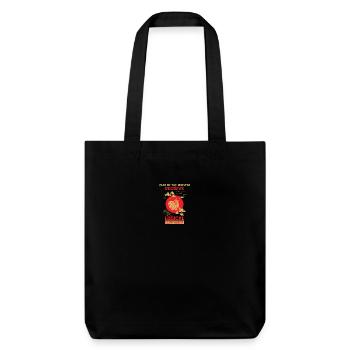 Signe chinois du coq - Tote bag épais recyclé Stanley/Stella - noir - Devant