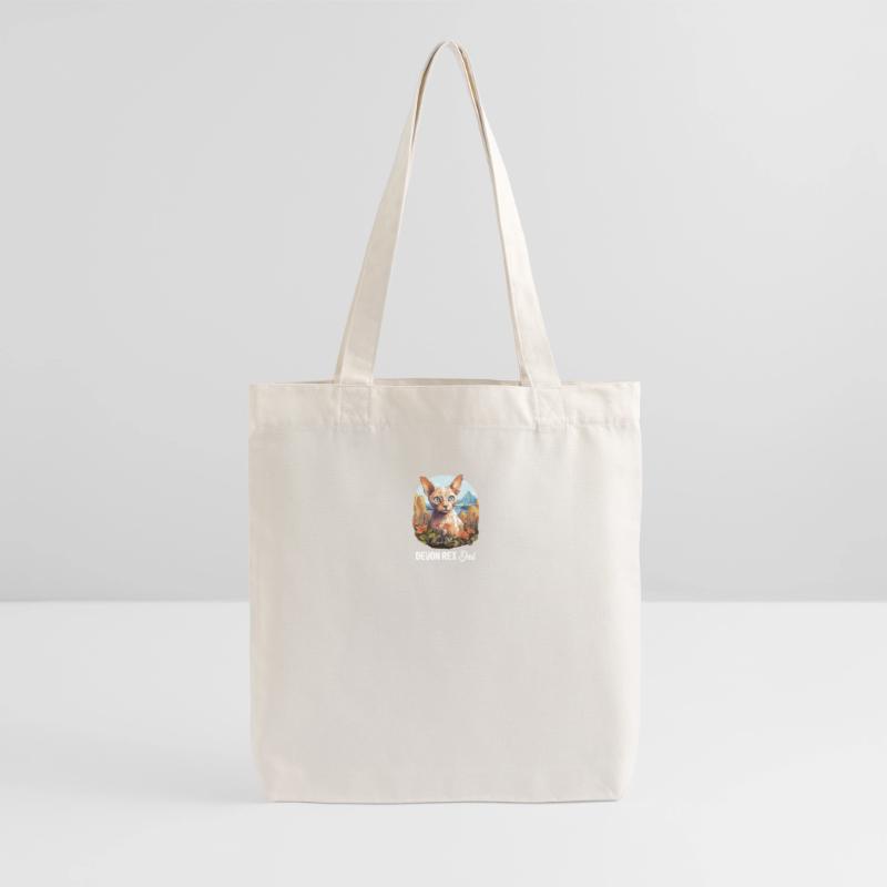 Devon Rex Kitten Devon Rex Cat Stanley/Stella Heavyweight Recycled Tote Bag