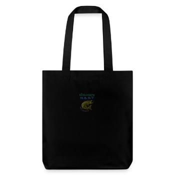 Pike fishing - Stanley/Stella Heavyweight Recycled Tote Bag - black - Front