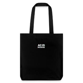 Acid House - Stanley/Stella recycelter Heavyweight Stoffbeutel - Schwarz - Vorne