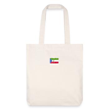 Equatorial Guinea Flag - Stanley/Stella Heavyweight Recycled Tote Bag - natural white - Front