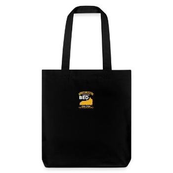 Home Office Saying - Stanley/Stella Heavyweight Recycled Tote Bag - black - Front