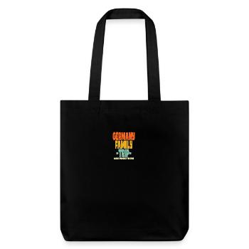 Germany Family Trip Holidays - Stanley/Stella Heavyweight Recycled Tote Bag - black - Front
