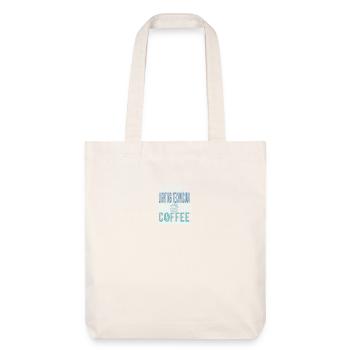 Instant Lighting Technician Just Add Coffee - Stanley/Stella Heavyweight Recycled Tote Bag - natural white - Front