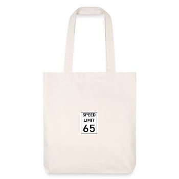 vitesse limite  - Tote bag épais recyclé Stanley/Stella - blanc cassé - Devant