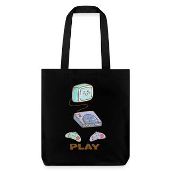 Kawaii Gaming - Sweet fun! - Stanley/Stella Heavyweight Recycled Tote Bag - black - Front