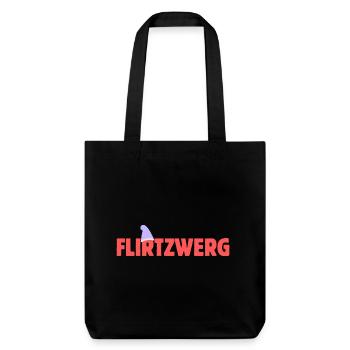 Flirt Dwarf Dwarf Costume Dwarf Costume - Stanley/Stella Heavyweight Recycled Tote Bag - black - Front