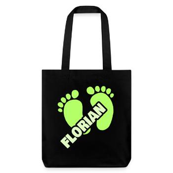 Birth Florian - Stanley/Stella Heavyweight Recycled Tote Bag - black - Front