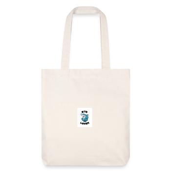 Shark Gym Workout Lover - Stanley/Stella Heavyweight Recycled Tote Bag - natural white - Front
