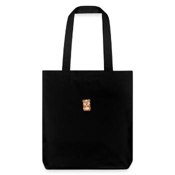 Quokka : Découvrez le doux sourire - Tote bag épais recyclé Stanley/Stella - noir - Devant