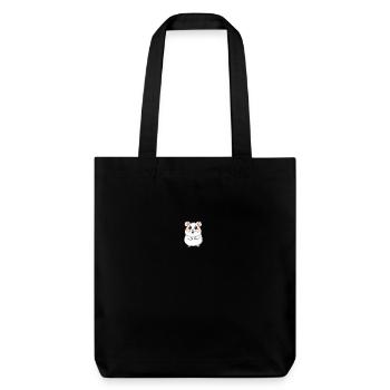 Personnage de dessin animé de hamster mignon - Tote bag épais recyclé Stanley/Stella - noir - Devant