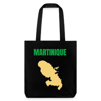 Martinique – West Indies T-shirt - Stanley/Stella Heavyweight Recycled Tote Bag - black - Front