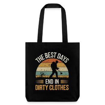 Aventuriers de trésors cachés - Tote bag épais recyclé Stanley/Stella - noir - Devant