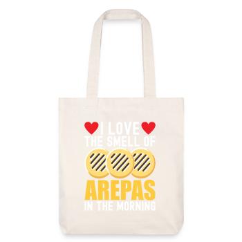 Venezuelan Arepas - Stanley/Stella Heavyweight Recycled Tote Bag - natural white - Front