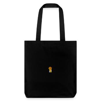 Patte de chat - Tote bag épais recyclé Stanley/Stella - noir - Devant