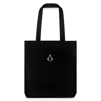 Assassin's Creed Offizielles Logo Als Stick-Design - Stanley/Stella recycelter Heavyweight Stoffbeutel - Schwarz - Vorne