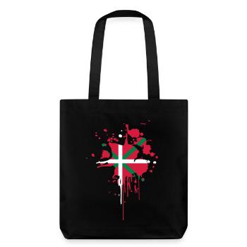 Drapeau Basque Tâche - Tote bag épais recyclé Stanley/Stella - noir - Dos