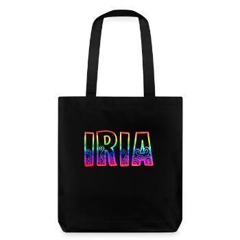 iria rs arc-en-ciel - Tote bag épais recyclé Stanley/Stella - noir - Dos