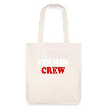 Cousin crew - Stanley/Stella recycelter Heavyweight Stoffbeutel - Naturweiß - Hinten