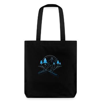 Conception de cross-country - Tote bag épais recyclé Stanley/Stella - noir - Dos