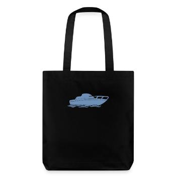 Conception de bateaux à moteur pour les plaisanciers à moteur - Tote bag épais recyclé Stanley/Stella - noir - Dos