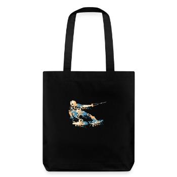 Splash de wakeboard - Tote bag épais recyclé Stanley/Stella - noir - Dos