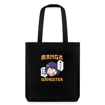 Manga Gangster - Stanley/Stella Heavyweight Recycled Tote Bag - black - Back