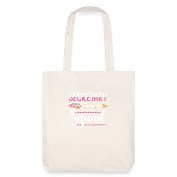 secrétaire - Tote bag épais recyclé Stanley/Stella - blanc cassé - Dos