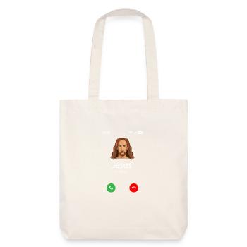 Jésus appelle - Tote bag épais recyclé Stanley/Stella - blanc cassé - Dos