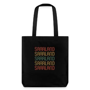 Sarre Saarlander Sarre - Tote bag épais recyclé Stanley/Stella - noir - Dos