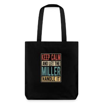 Miller Rétro Cadeau - Tote bag épais recyclé Stanley/Stella - noir - Dos
