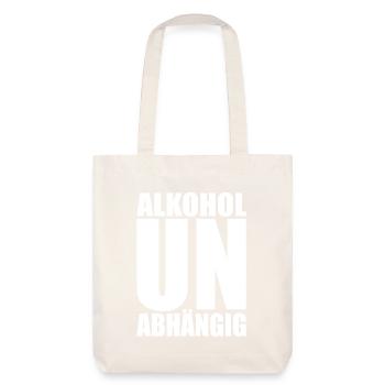 Sans alcool Sobre Straight Edge Sans alcool - Tote bag épais recyclé Stanley/Stella - blanc cassé - Dos