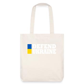 Defend ukraine - Tote bag épais recyclé Stanley/Stella - blanc cassé - Dos